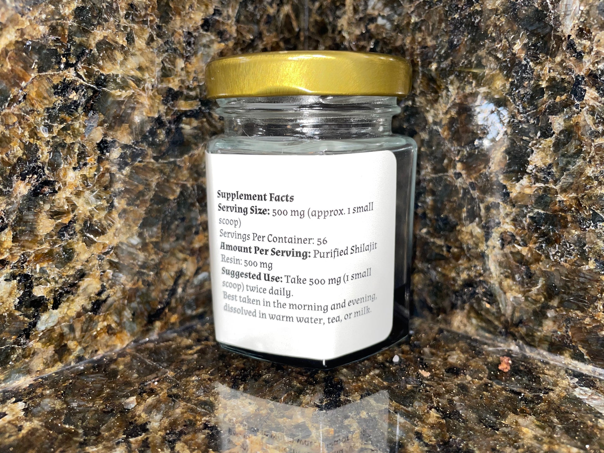 Pure Shilajit Resin 28g - Small Batch 78% Fulvic Acid